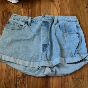 Jean shorts